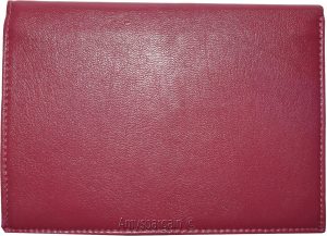 Canadian leather passport case new lambskin wallet credit card case id holder - Image 6