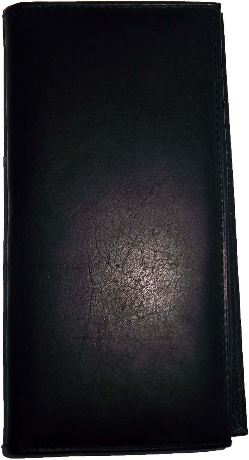 Checkbook wallet Leather Checkbook cover. Credit card wallet zip change purse BN - Image 5