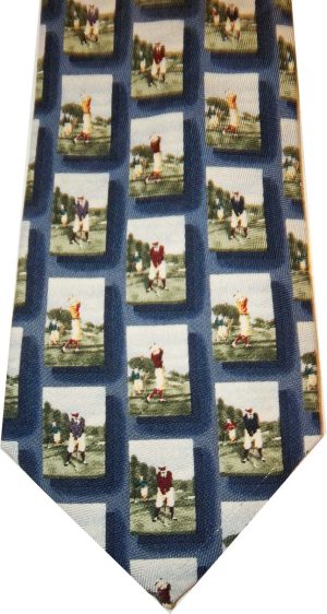 Designer ties Men's tie Cutter and Buck Designer Silk Neck wear Jacquard woven - Image 3