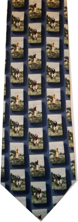 Designer ties Men's tie Cutter and Buck Designer Silk Neck wear Jacquard woven - Image 4