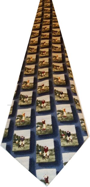 Designer ties Men's tie Cutter and Buck Designer Silk Neck wear Jacquard woven