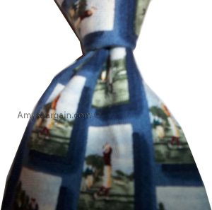 Designer ties Men's tie Cutter and Buck Designer Silk Neck wear Jacquard woven - Image 5