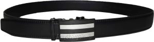 Genuine leather men's ratchet belt men’s casual adjustable automatic buckle 50”* - Image 13