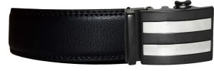 Genuine leather men's ratchet belt men’s casual adjustable automatic buckle 50”* - Image 3