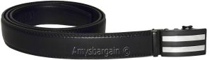 Genuine leather men's ratchet belt men’s casual adjustable automatic buckle 50”* - Image 9