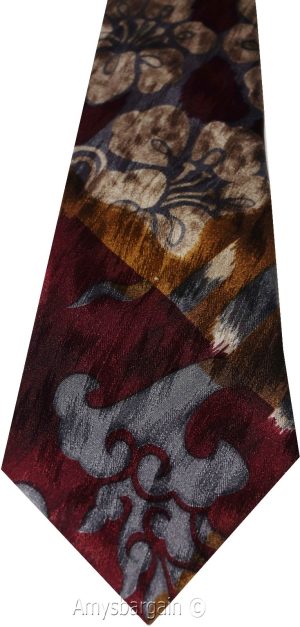Guess Neck Tie100% Silk tie Neck wear Made in USA New Designer tie - Image 7