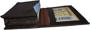 Leather Business & Credit Card Holder Expanding leather Forty Cards Case Br new - Image 11