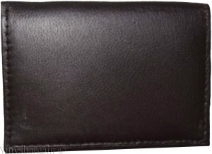 Leather Business & Credit Card Holder Expanding leather Forty Cards Case Br new - Image 3