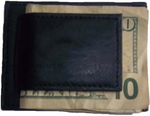 Leather Money Clip, Credit card/ID holder, wallet with magnetic money clip BN - Image 12