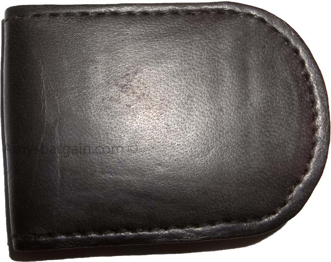 Leather Money Clip, magnetic money clip, Holds a stock of bills, Brand new - Image 11