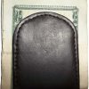 Leather Money Clip, magnetic money clip, Holds a stock of bills, Brand new