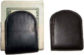 Leather money clip magnetic money clip bills holder all monies holder Brand New