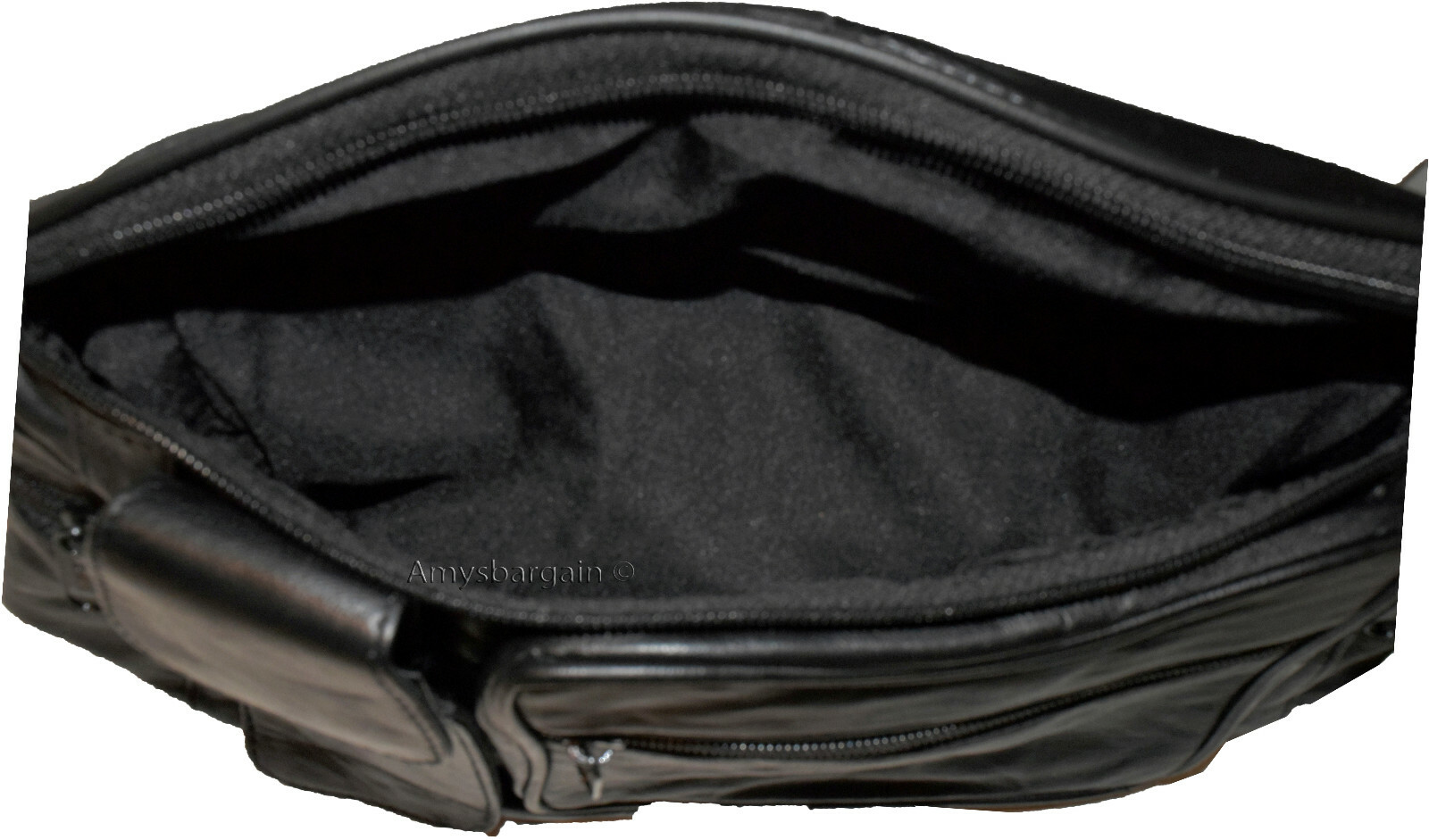 Leather waist pouch large waist bag leather bag Fanny pack sports bag 5 pockets* - Image 13