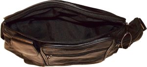 Leather waist pouch large waist bag leather bag Fanny pack sports bag 5 pockets* - Image 7