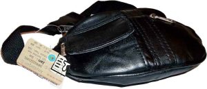 Little leather waist pouch waist bag leather bag fanny pack up to 41 adjustable - Image 10