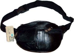 Little leather waist pouch waist bag leather bag fanny pack up to 41 adjustable - Image 12