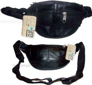 Little leather waist pouch waist bag leather bag fanny pack up to 41 adjustable - Image 15