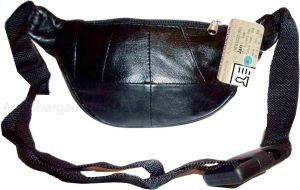 Little leather waist pouch waist bag leather bag fanny pack up to 41 adjustable - Image 5