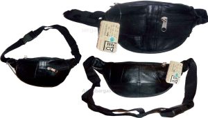 Little leather waist pouch waist bag leather bag fanny pack up to 41 adjustable - Image 6