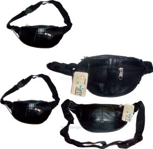 Little leather waist pouch waist bag leather bag fanny pack up to 41 adjustable - Image 7