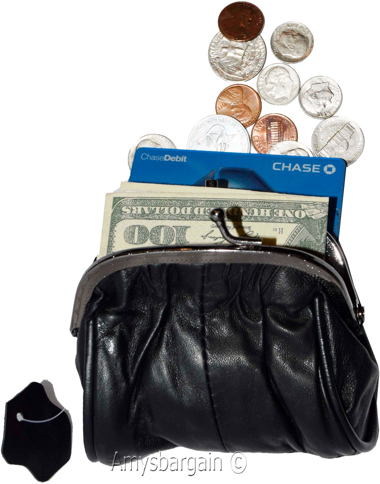 Lot of 12 Change Purse, leather coin case, Women’s mini pocket Change coin case - Image 8