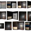 Lot of 12 New Lamb skin USA Leather passport case wallet credit ATM card case BN