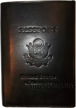 Lot of 12 New Lamb skin USA Leather passport case wallet credit ATM card case BN - Image 5