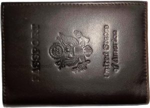 Lot of 12 New USA Leather passport case wallet credit ATM card case ID holder BN - Image 13