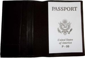 Lot of 12 New USA Leather passport case wallet credit ATM card case ID holder BN - Image 8