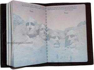 Lot of 12 New USA Leather passport case wallet credit ATM card case ID holder BN - Image 9