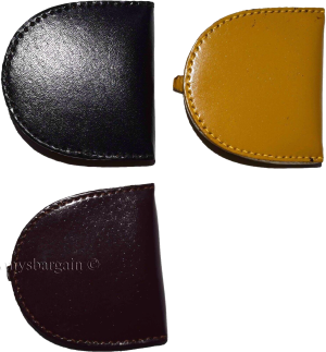 Lot of 12 new leather change purse coin case coin holder assorted change purses - Image 12