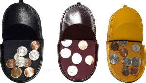 Lot of 12 new leather change purse coin case coin holder assorted change purses - Image 5