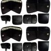 Lot of 12 women’s leather wallet black change purse small coin wallet brand new