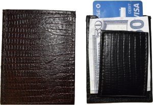 Lot of 2 New Lizard skin printed leather money clip new Unbranded money clip - Image 7