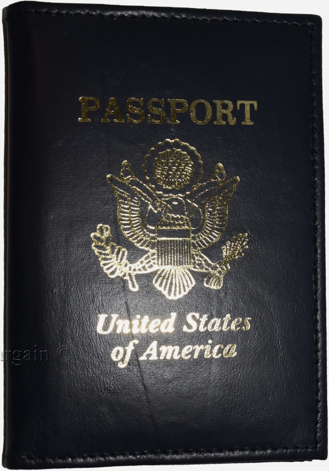 Lot of 2. New USA Leather Passport Case, Wallet with Card Space. Genuine leather - Image 4