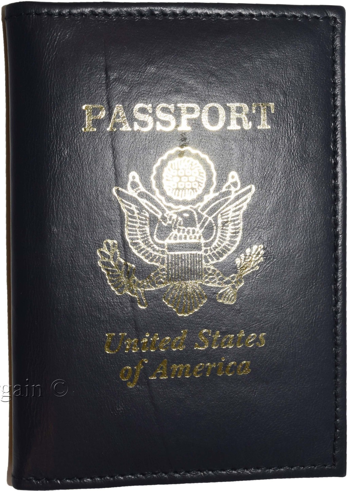 Lot of 2. New USA Leather Passport Case, Wallet with Card Space. Genuine leather - Image 12