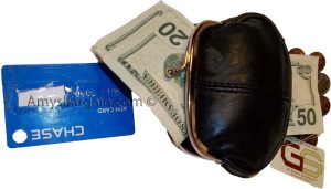 Lot of 2 New Women's 2 Sided 2 Pockets Leather Change Purse Coin purse wallet BN - Image 6