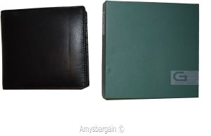 Lot of 2 RFID Men's Hipster wallet Genuine Leather Bifold 17 Card 2ID New in Box - Image 8