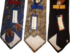 Lot of 3 Men's tie Cutter and Buck Designer Silk Men's Neck Wear Made in USA - Image 6