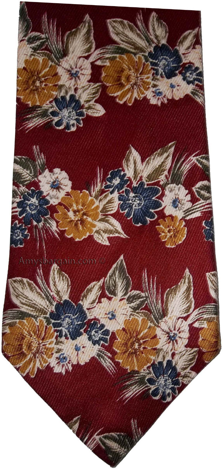 Lot of 3 Men's tie Cutter and Buck Designer Silk Men's Neck Wear Made in USA L3 - Image 13