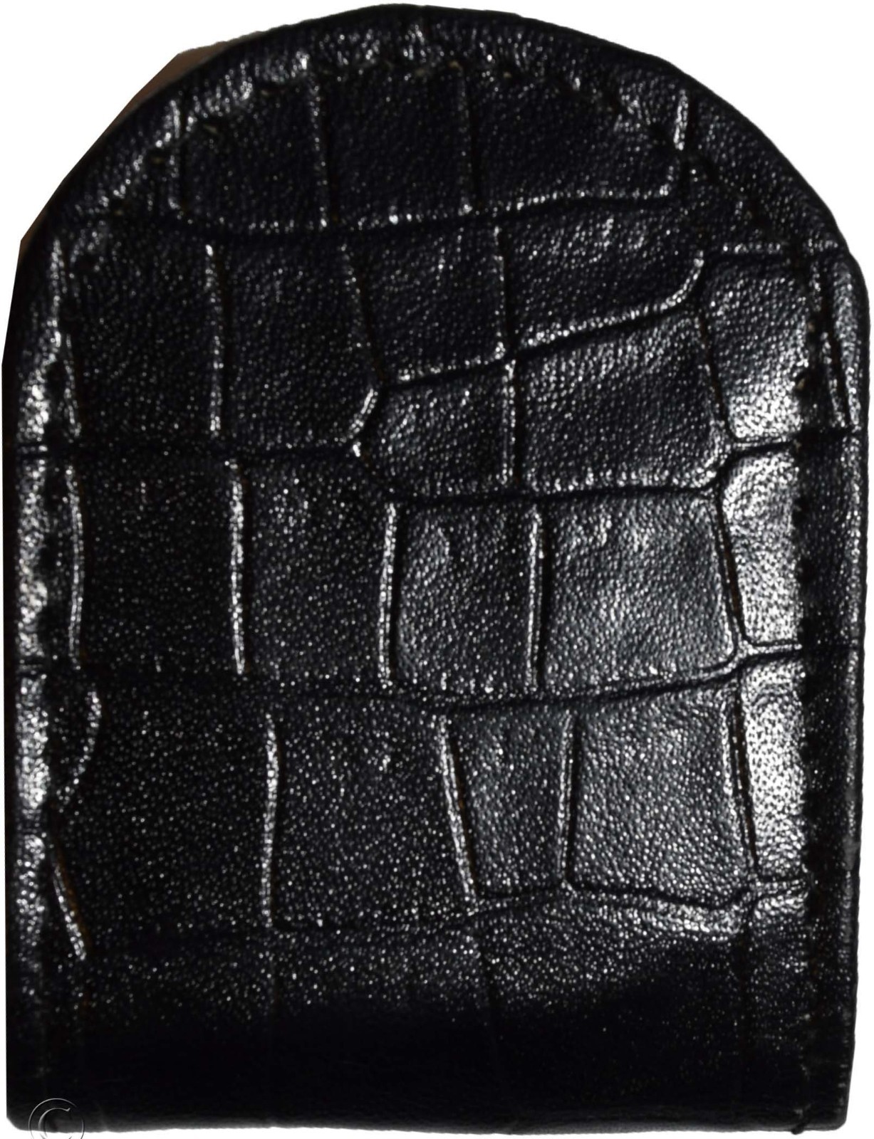 Lot of 3 New Black Crocodile printed leather Unbranded money clip Clip Money BN - Image 5