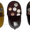 Lot of 3 New Leather change purse, Coin case, Coin holder, Assorted change case