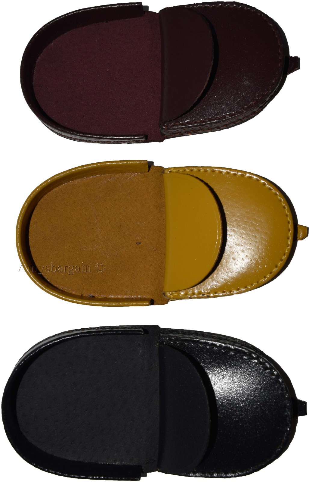 Lot of 3 New Leather change purse, Coin case, Coin holder, Assorted change case - Image 11