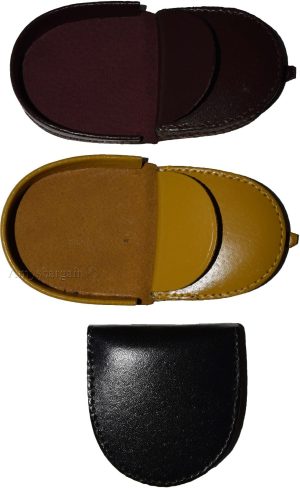 Lot of 3 New Leather change purse, Coin case, Coin holder, Assorted change case - Image 12