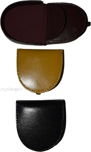 Lot of 3 New Leather change purse, Coin case, Coin holder, Assorted change case - Image 6