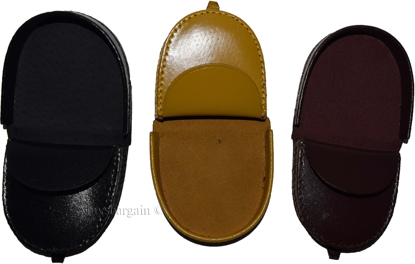 Lot of 3 New Leather change purse, Coin case, Coin holder, Assorted change case - Image 9