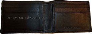 Lot of 3 New man's skinny leather Bifold wallet 6 card holder 2 bill pockets new - Image 4