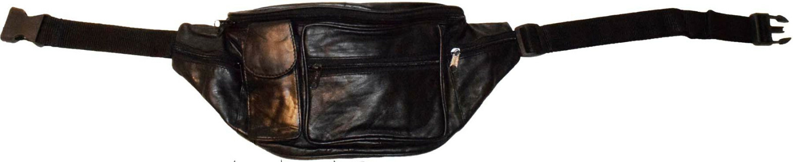 Lot of 3. Waist pouch large waist bag leather bag Fanny pack sports bag 5 pocket - Image 13