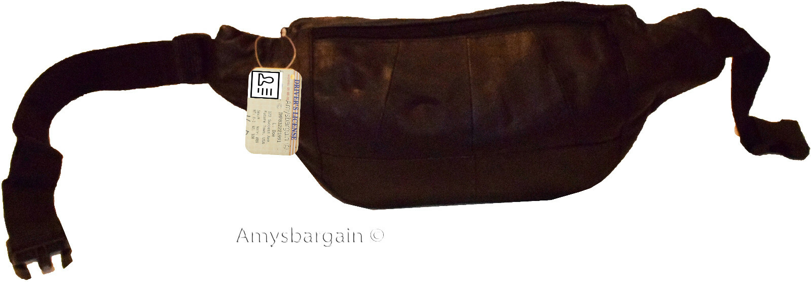 Lot of 3. Waist pouch large waist bag leather bag Fanny pack sports bag 5 pocket - Image 3