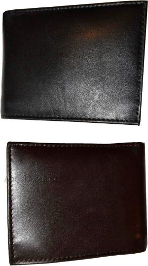 Lot of 4 Men's Bifold Leather wallet 3 billfold ID case Change case Brand New - Image 4